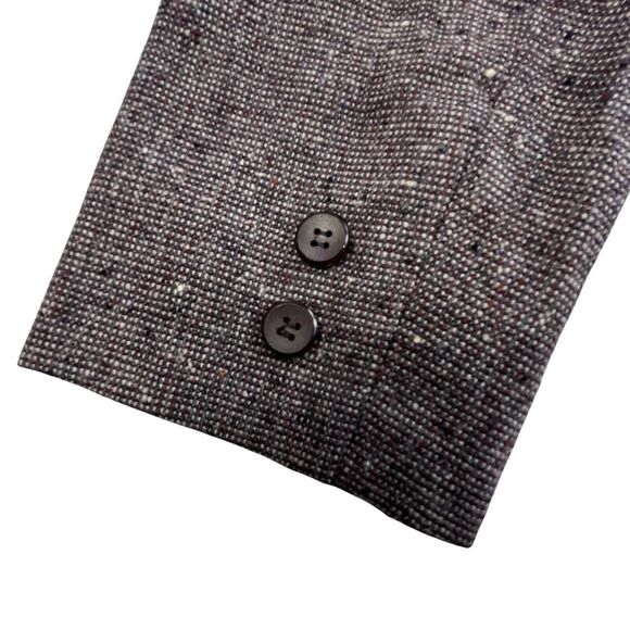 Pendleton Wool Blazer Jacket Plaid Tweed Womens Size 10 Vintage Made In USA - Picture 9 of 12